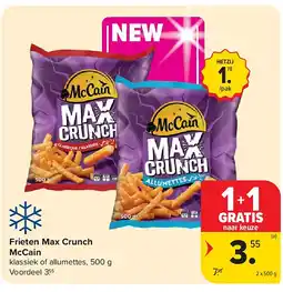 Carrefour Frieten Max Crunch McCain aanbieding