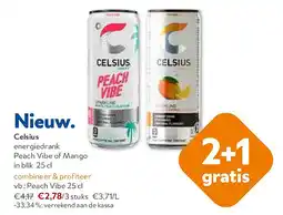 OKay Celsius Peach Vibe 25 cl aanbieding