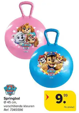 Carrefour Springbal aanbieding