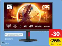 Carrefour Scherm U27G4R aanbieding