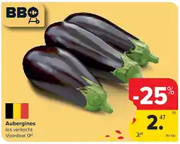 Carrefour Aubergines aanbieding
