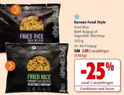 Colruyt Korean Food Style Beef bulgogi aanbieding