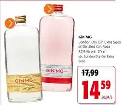 Colruyt Gin MG London Dry Gin Extra Seco aanbieding