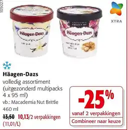 Colruyt Häagen-Dazs Macademia Nut Brittle 460 ml aanbieding