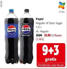 Colruyt Pepsi Regular aanbieding
