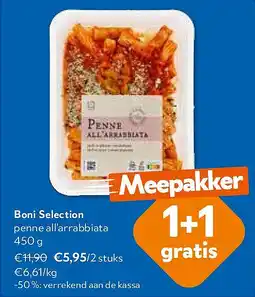 OKay Boni Selection penne all’arrabbiata 450 g aanbieding