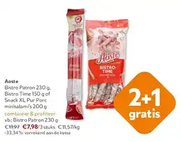 OKay Aoste Bistro Patron 230 g aanbieding