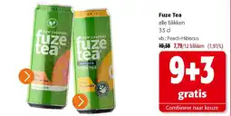 Colruyt Fuze Tea Peach-Hibiscus aanbieding