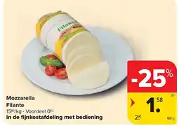 Carrefour Mozzarella Filante aanbieding
