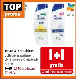 Colruyt Head & Shoulders Shampoo Citrus Fresh 300 ml aanbieding