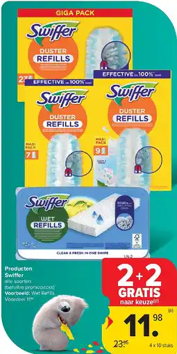 Carrefour Producten Swiffer aanbieding