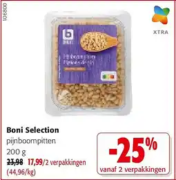 Colruyt Boni Selection pijnboompitten 200 g aanbieding