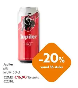 OKay Jupiler pils in blik 50 cl aanbieding