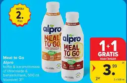 Carrefour Meal to Go Alpro aanbieding
