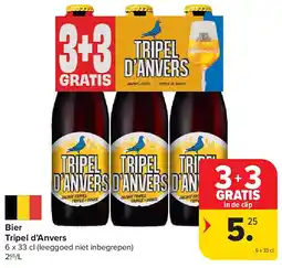 Carrefour Bier Tripel d’Anvers aanbieding