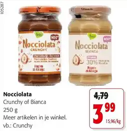 Colruyt Nocciolata Crunchy aanbieding