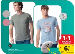 Carrefour T-shirt voor heren aanbieding
