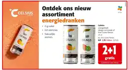 Colruyt Celsius Kiwi Guava Flavour aanbieding