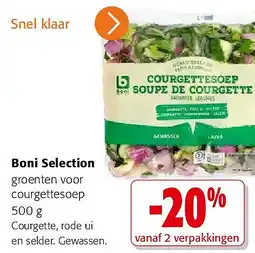 Colruyt Boni Selection groenten voor courgettesoep 500 g aanbieding