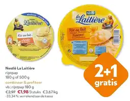 OKay Nestlé La Laitière rijstpap 180 g aanbieding
