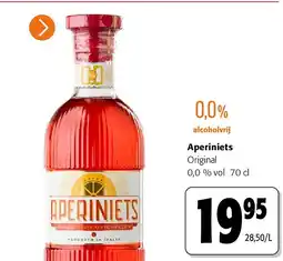 Colruyt Aperiniets Original 0,0 % vol 70 cl aanbieding