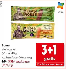 Colruyt Boma Frankfurter Deluxe 40 g aanbieding