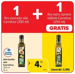 Carrefour Advocadoolie Carrefour aanbieding