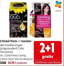 Colruyt L’Oréal Paris Casting Crème Gloss 300 Donkerbruin aanbieding