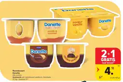 Carrefour Roomdessert Danette aanbieding