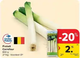 Carrefour Preiwit Carrefour aanbieding