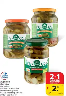 Carrefour Augurken Carrefour aanbieding