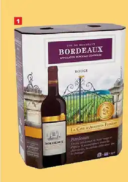 Carrefour Frankrijk Bordeaux rood La Cave d’Augustin Florent aanbieding