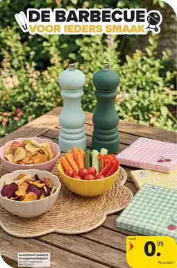 Carrefour Assortiment vaatwerk of wegwerptafelgerei aanbieding