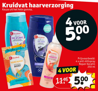 Kruidvat Kruidvat haarverzorging aanbieding