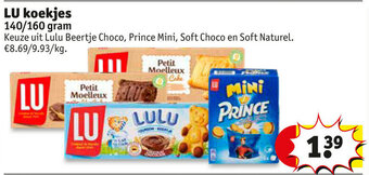 Kruidvat LU koekjes aanbieding