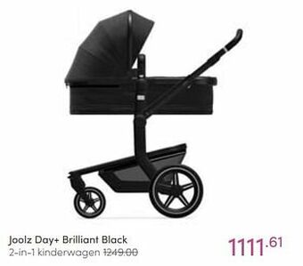 Joolz day+ brilliant black 2-in-1 kinderwagen