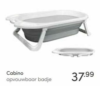 Baby & Tiener Cabino opvouwbaar badje aanbieding