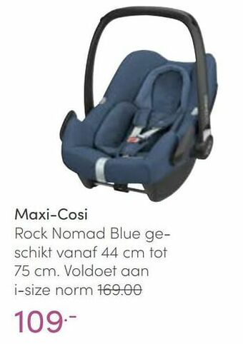 Baby & Tiener Maxi-cosi rock nomad blue aanbieding