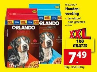 Lidl Hondenvoeding aanbieding