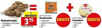 Lidl Walnootbroodjes aanbieding
