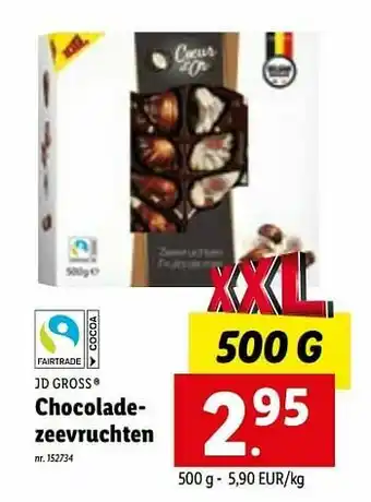 Chocoladezeevruchten