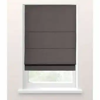 Leen Bakker Fenstr vouwgordijn lichtdoorlatend - donkergrijs - 140x180 cm - Leen Bakker aanbieding