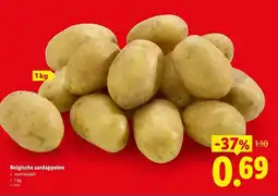 Lidl Belgische Aardappelen aanbieding