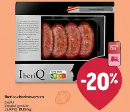 Delhaize Iberico chorizoworsten aanbieding