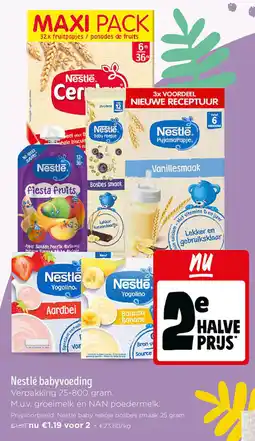 Jumbo Nestlé babyvoeding aanbieding