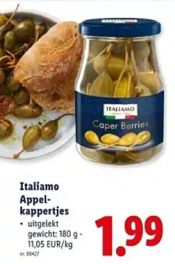 Lidl Italiamo Appelkappertjes aanbieding