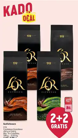 Delhaize Koffiebonen aanbieding