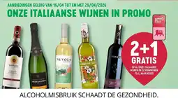 Delhaize Onze italiaanse wijnen in promo aanbieding