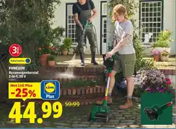 Lidl Parkside Accuvoegenborstel 2-in-1, 20 V aanbieding