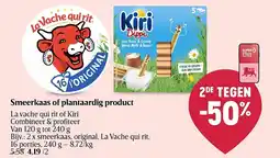Delhaize Smeerkaas of plantaardig product aanbieding
